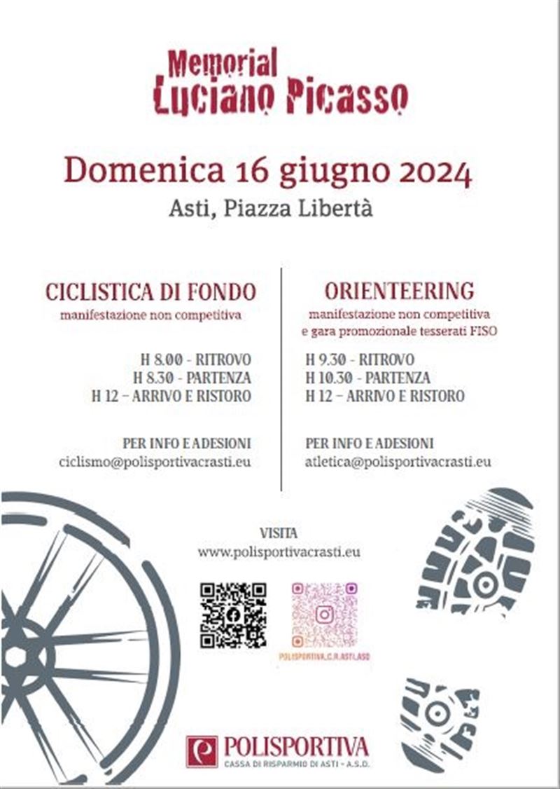 III Memorial Luciano Picasso - form iscrizioni