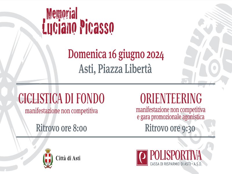 3° Memorial Luciano Picasso - Ciclistica di Fondo - 16 giugno 2024