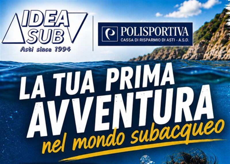 NOVITA' - La tua prima avventura nel mondo subacqueo - in collaborazione con IDEA SUB